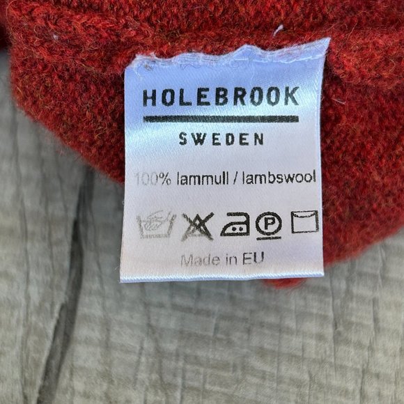 Holebrook Sweden 100% Lambswool Crewneck Sweater (size M) - Picture 6 of 10